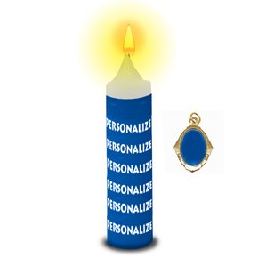 198 Unid - Vela Encantada Personalizada