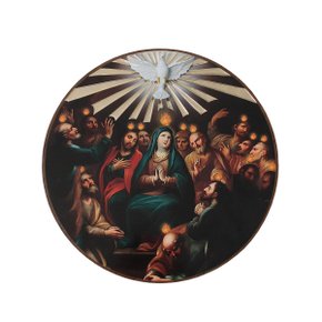 Pentecostes Divino Espírito Santo de Parede - 42 cm x 42 cm