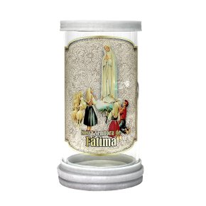 Porta Vela Vidro e Mármore Nossa Senhora de Fátima