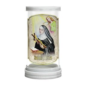 Porta Vela em Vidro e Mármore Santa Rita de Cássia