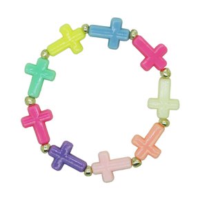 Pulseira Cruz Tie Dye