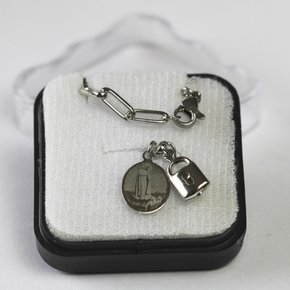 Pulseira Cadeia de Consagração Nossa Senhora de Fátima - Inox Lazer