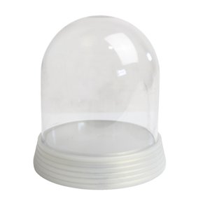 Redoma em Acrílico Base Pérola - 11 cm