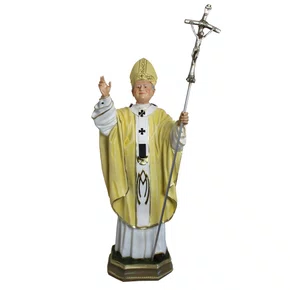 Imagem de Papa João Paulo II de Resina Nacional - 95 cm