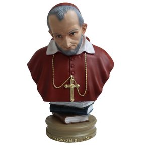 Imagem de Santo Afonso de Resina Nacional - 17 cm