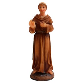 Imagem Frei Galvão de Resina Importado - 10 cm