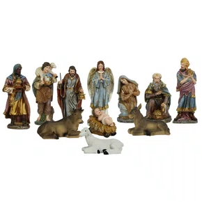 Presépio Importado de Resina Blue - 30 cm