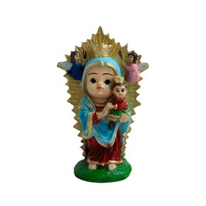 Imagem Nossa Senhora do Perpétuo Socorro Infantil Resina Nacional - 11 cm