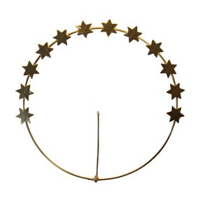 Resplendo Dourado Lisa - 8 cm 