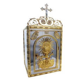 Sacrário Dourado Espelhado - 59cm