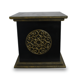 Suporte de Madeira para Imagem - Escuro - 40 cm X 42 cm