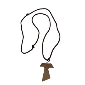 Cordão Tau de Madeira G