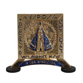 Enfeite de Mesa Nicho de Nossa Senhora Aparecida - 5 cm