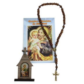 Terço de São José com Oração e Capela Madeira Escura