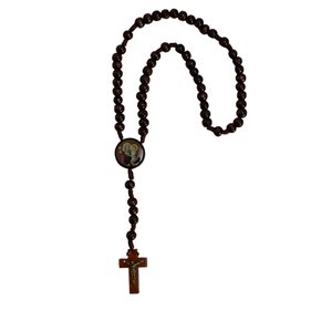 Terço dos Homens Madeira Imbuia - 8 mm