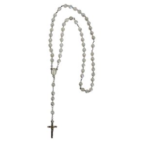 12 unid - Terço Irisado Furta Cor - 6 mm