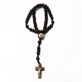 Terço Madeira de São José Entremeio Foto