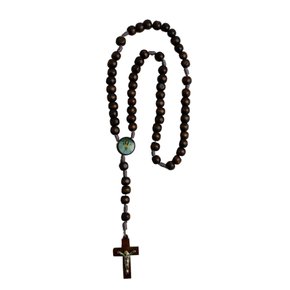 Terço Nossa Senhora da Rosa Mística Entremeio - 6 Mm