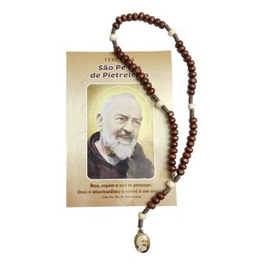 Quadro Religioso de São Padre Pio de Pietrelcina: Oração Fica