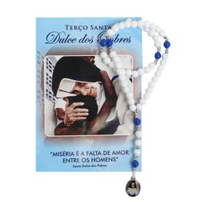 Terço Oração Santa Dulce Dos Pobres 6 mm