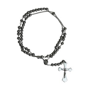 Terço Pescoço Inox - 8 mm