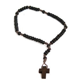 Terco para Pulso Cruz em Preto