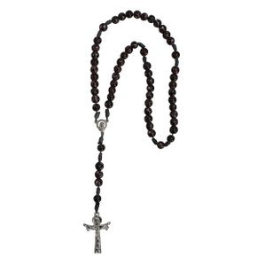 Terço Vidro Marrom 8 mm