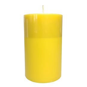 Vela Altar 15 cm x 9 cm Amarela