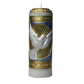 Vela Esculpida Altar Divino Espírito Santo