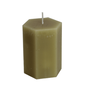 Vela Cera de Abelha e Parafina - 7,5cm x 5cm 150g