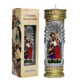 Vela Esculpida Gruta Sagrada Família 