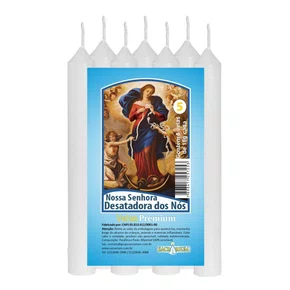 Vela Maço Premium N°5 Nossa Senhora Desatadora dos Nós 
