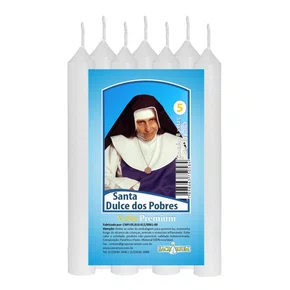 Vela Maço Premium N°5 Santa Dulce dos Pobres