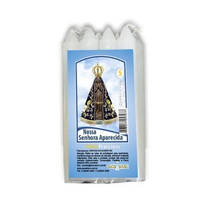 Vela Maço Premium n°5 Nossa Senhora Aparecida