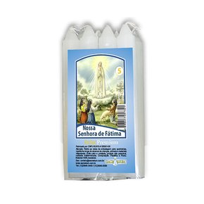 Vela Maço Premium n°5 Nossa Senhora de Fátima