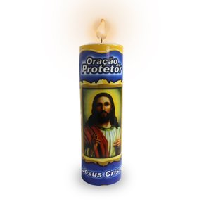 Vela Oração ao Protetor Jesus Cristo