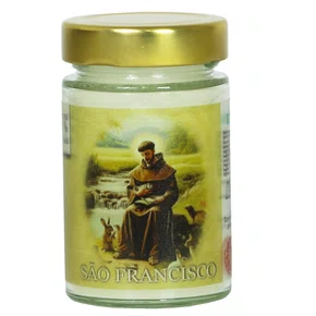 Vela Vidro Perfumada São Francisco