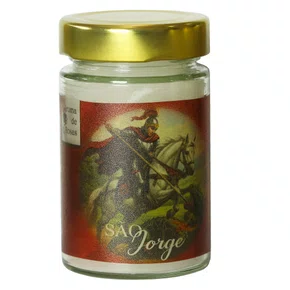 Vela Vidro Perfumada São Jorge