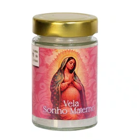 Vela Vidro Perfumada Mulheres Tentantes "Sonho Materno"