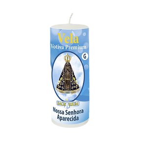 Vela Votiva G Premium Nossa Senhora Aparecida Vela Votiva G Premium Nossa Senhora Aparecida