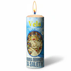 Vela Votiva G Premium Nossa Senhora Salette