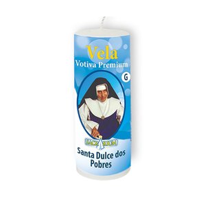 Vela Votiva G Premium Santa Dulce dos Pobres Vela Votiva G Premium Santa Dulce dos Pobres
