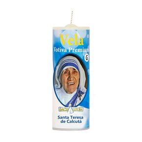 Vela Votiva G Premium Santa Teresa de Calcutá Vela Votiva G Premium Santa Teresa de Calcutá