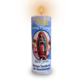 Vela Votiva G Premium Nossa Senhora Guadalupe Vela Votiva G Premium Nossa Senhora Guadalupe