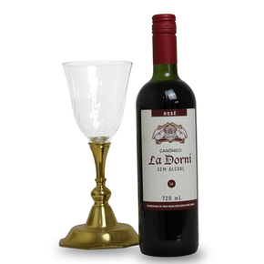 Vinho Rosê Canônico Fermentado Sem Álcool - 720 ml