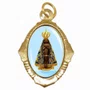 100 Unidades - Medalha Chapa Nossa Senhora Aparecida