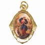 100 Unidades - Medalha Chapa Nossa Senhora Desatadora dos Nós