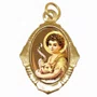 100 Unidades - Medalha Chapa São João Menino