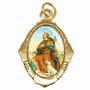 100 Unidades - Medalha Chapa São Roque Pct