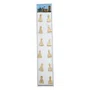 12 unid - Boton Nossa Senhora Aparecida Branco